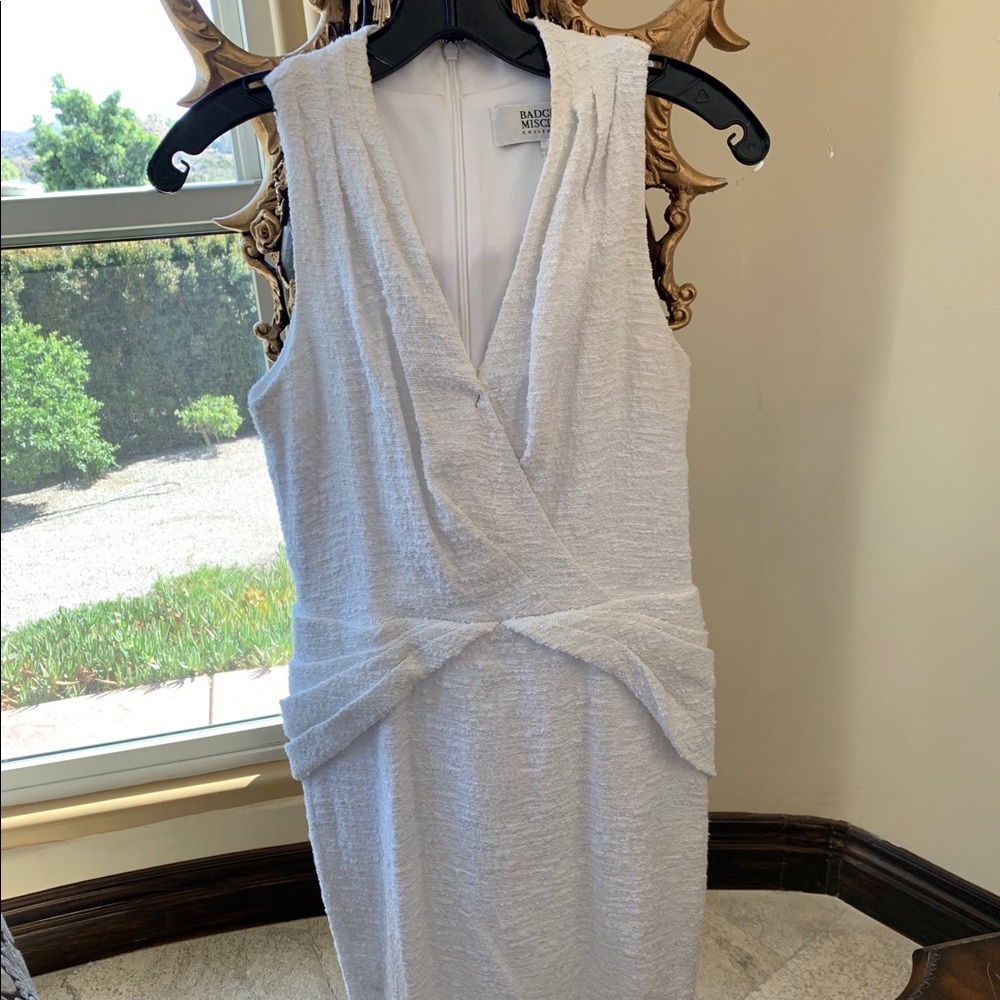 Mid Length White Dress